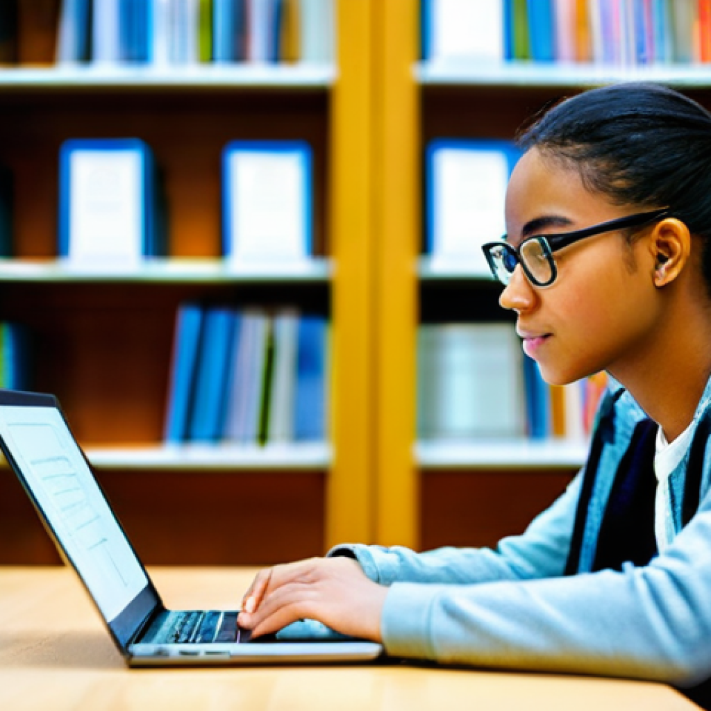 환경경영 학습 방법 - **Prompt: University Student Engaged in Environmental Studies**
    A bright, well-lit image of a di...