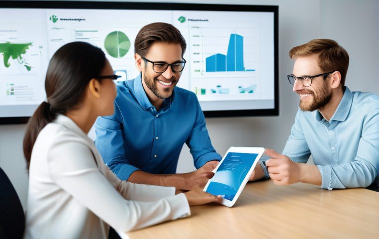 환경경영 학습 방법 - **Prompt: Environmental Professional Conducting Field Research**
    An outdoor scene featuring a sk...